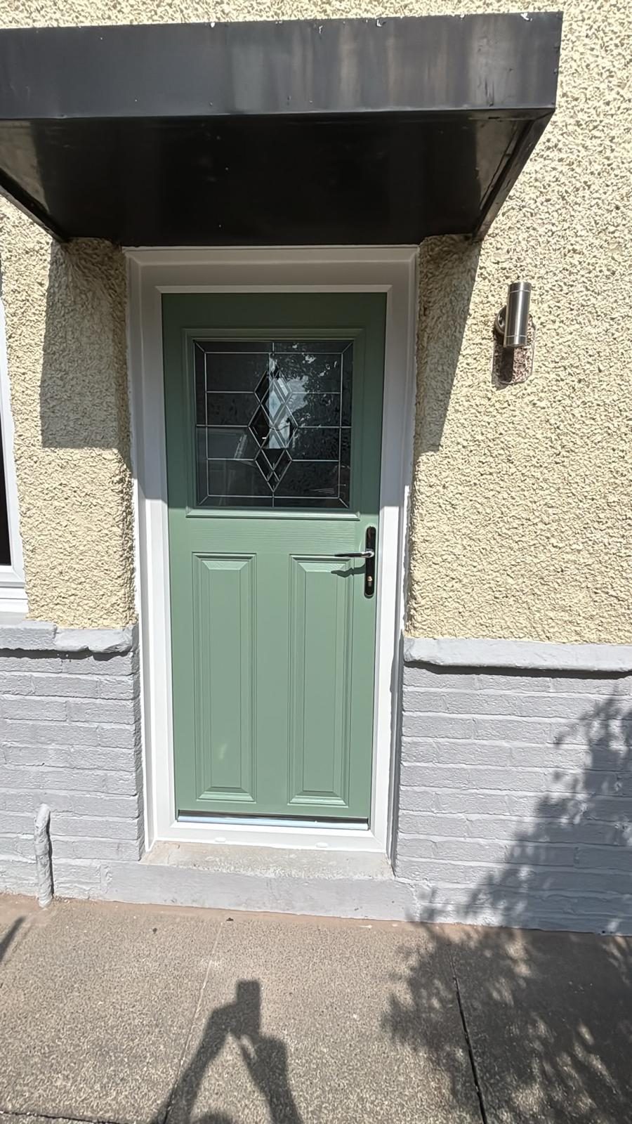 Sage green composite