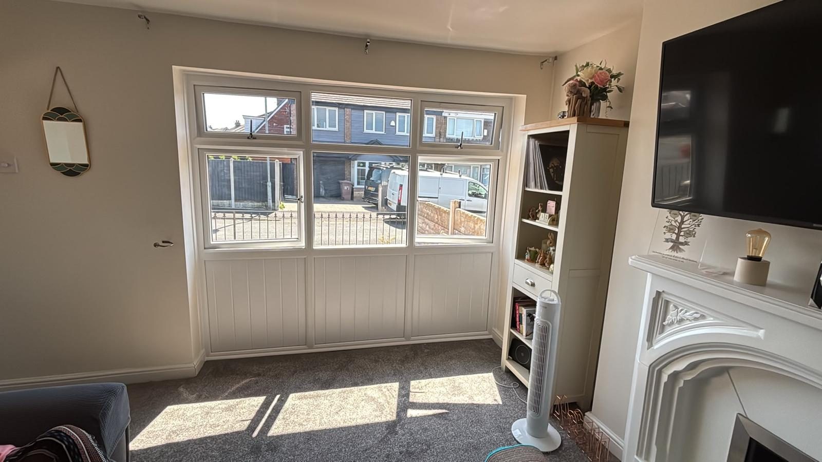 Living room casements