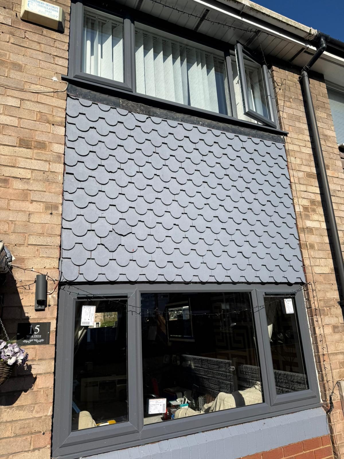 Anthracite living-room span